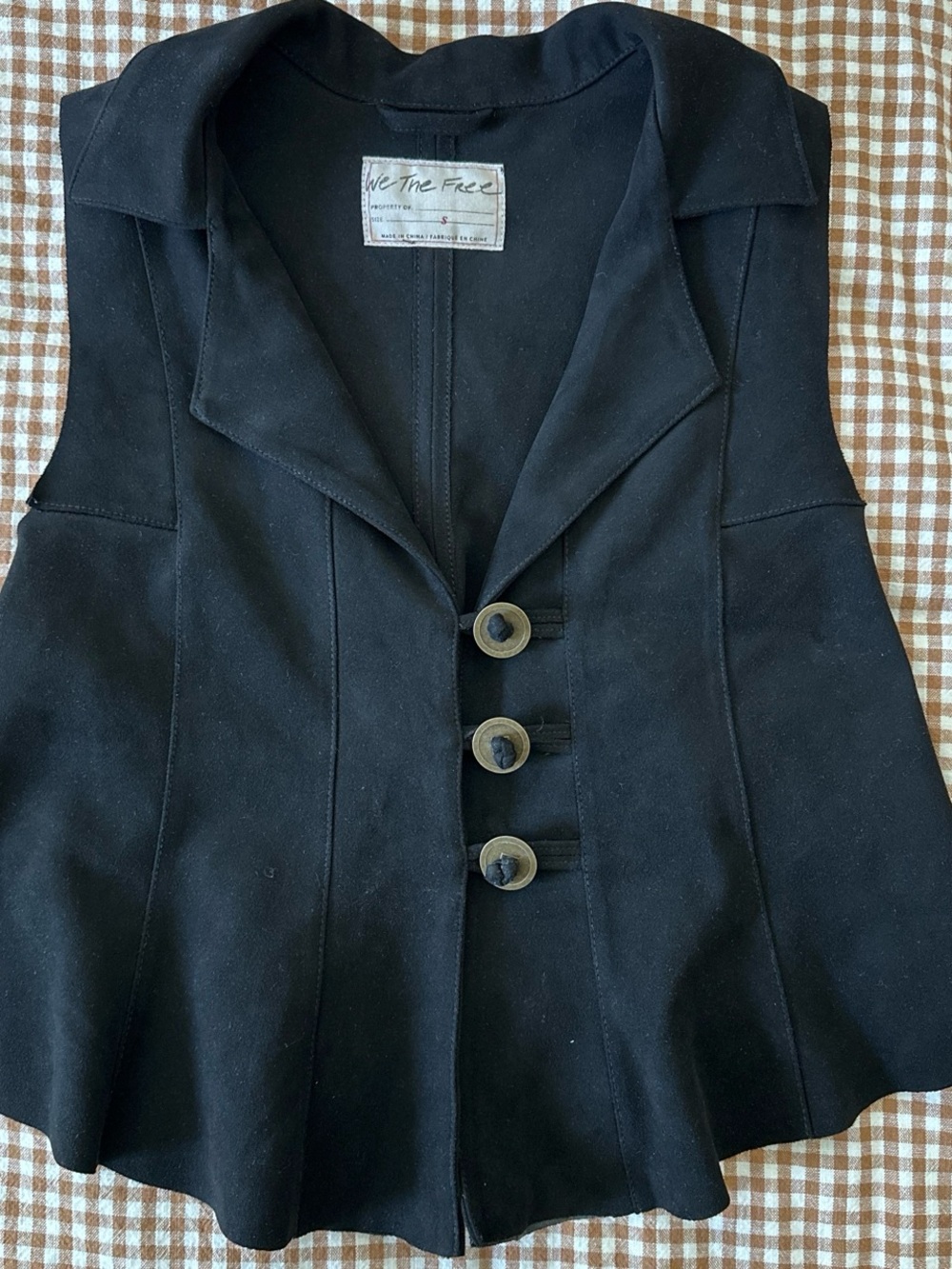 Free People Faux Suede Vest